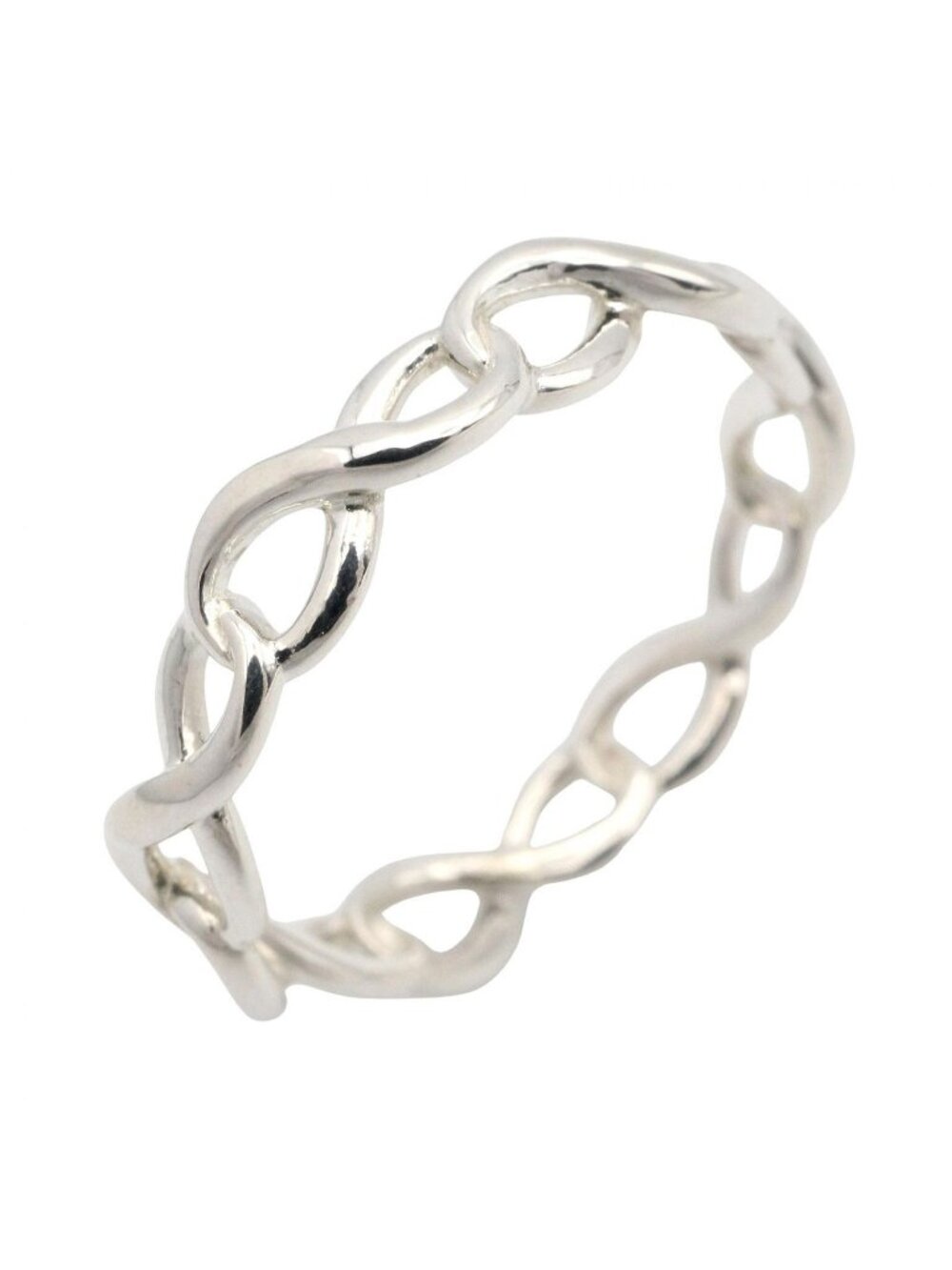 Tiffany & Co Ring Infinity Band 925 Sterling Silver